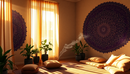 Elevate Your Space: Infusing Spiritual Serenity with Mandala Designs